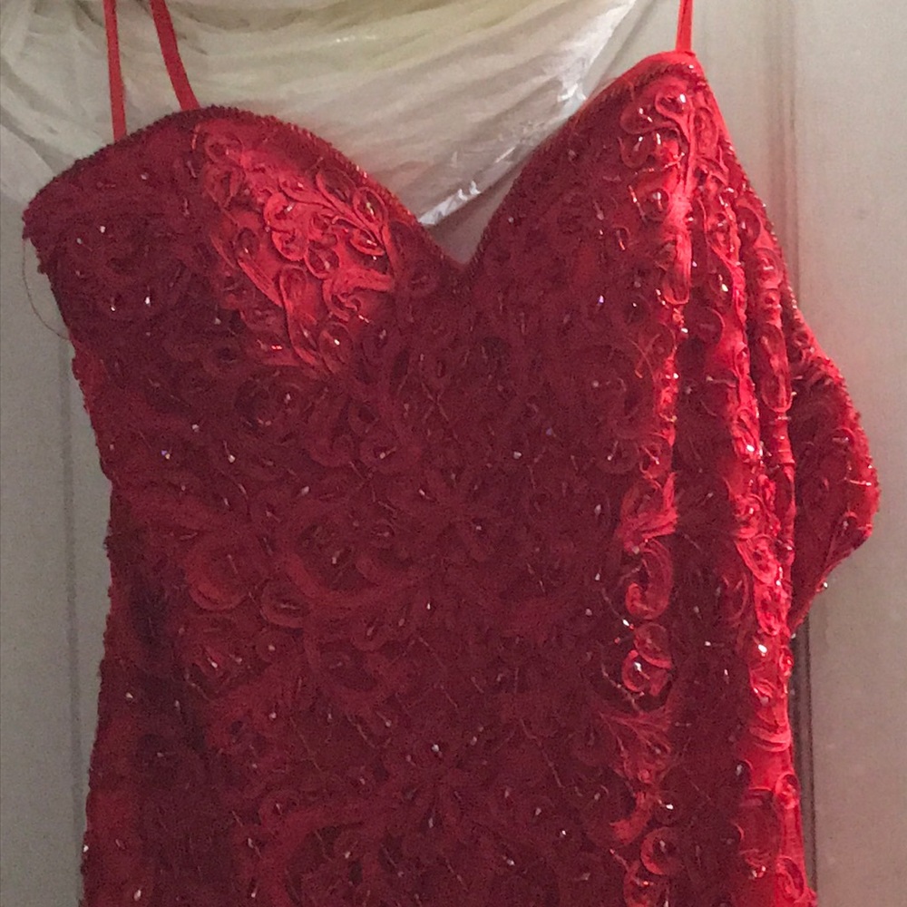 Long mermaid style dress